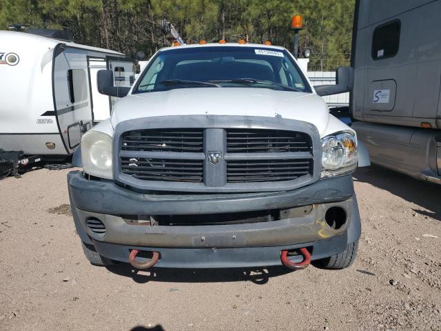 3D6WC76A08G238958 - 2008 DODGE RAM 5500 ST WHITE photo 5