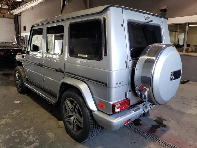 WDCYC7DF5DX209128 - 2013 MERCEDES-BENZ G 63 AMG SILVER photo 2