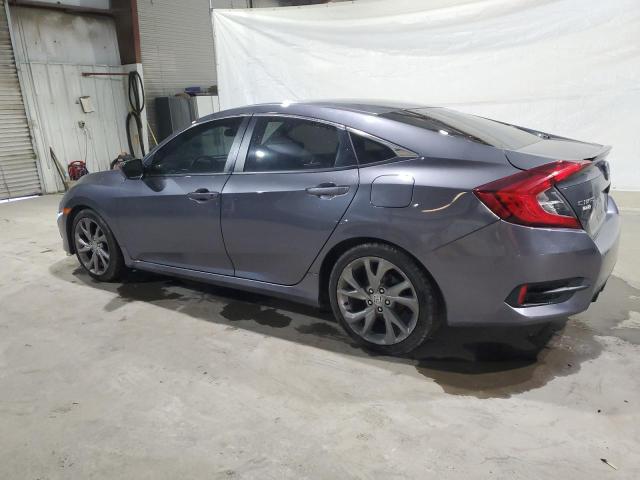 2HGFC2F83KH606788 - 2019 HONDA CIVIC SPORT GRAY photo 2