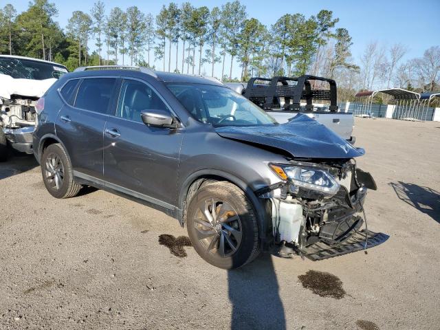 KNMAT2MT5GP725171 - 2016 NISSAN ROGUE S GRAY photo 4