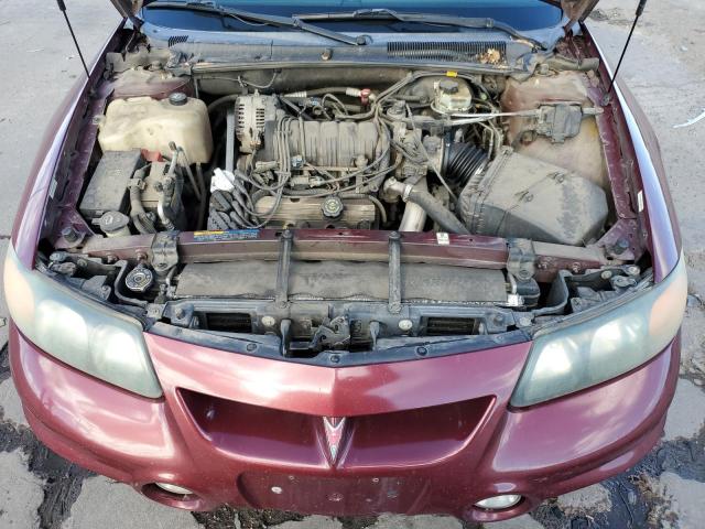 1G2HY54K224176083 - 2002 PONTIAC BONNEVILLE SLE MAROON photo 11