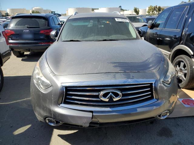 JN8CS1MU4FM381285 - 2015 INFINITI QX70 GRAY photo 5