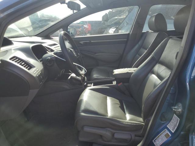 19XFA16999E001770 - 2009 HONDA CIVIC EXL 蓝色 照片 7