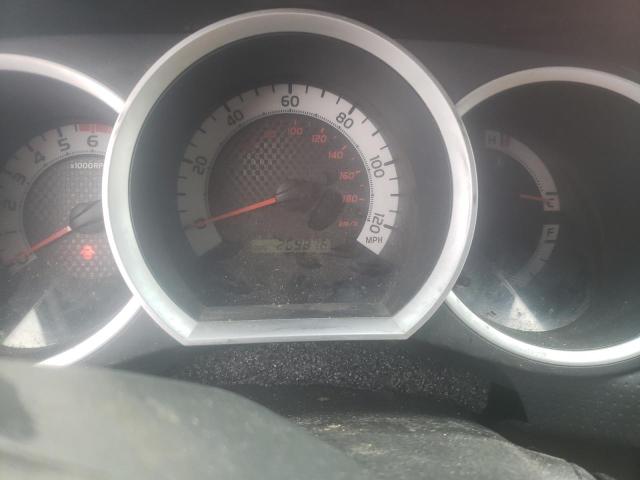 5TFTX4CNXBX006289 - 2011 TOYOTA TACOMA ACCESS CAB 红色 照片 9