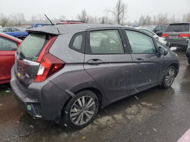 JHMGK5H70GX040781 - 2016 HONDA FIT EX GRAY photo 3