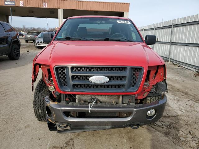 1FTPX14V47FA51272 - 2007 FORD F150 RED photo 5