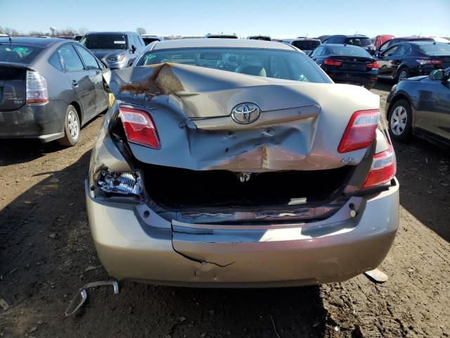 4T1BE46K17U624866 - 2007 TOYOTA CAMRY CE TAN photo 6