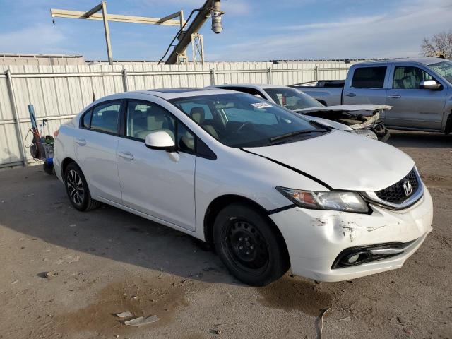 19XFB2F92DE005350 - 2013 HONDA CIVIC EXL თეთრი ფოტო 4