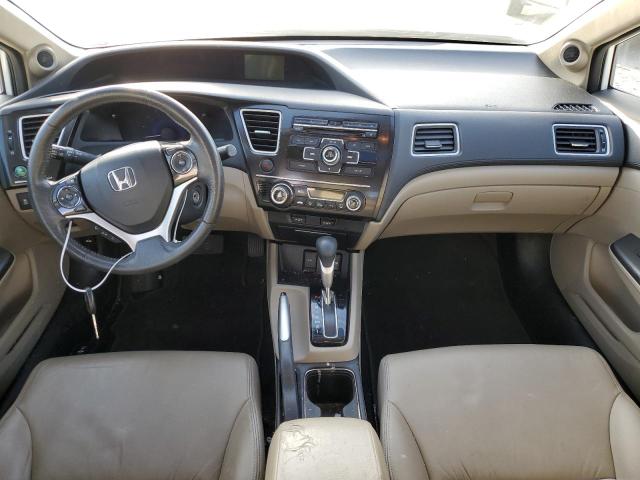 19XFB2F92DE005350 - 2013 HONDA CIVIC EXL თეთრი ფოტო 8