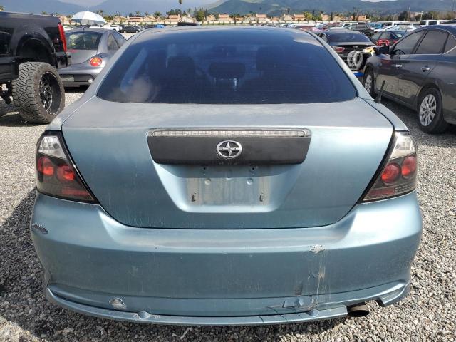 JTKDE177060121768 - 2006 TOYOTA SCION TC TURQUOISE photo 6