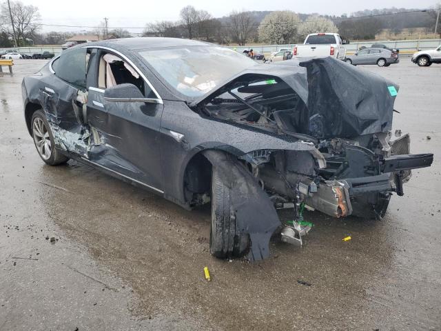 5YJSA1S16EFP56927 - 2014 TESLA MODEL S შავი ფოტო 4