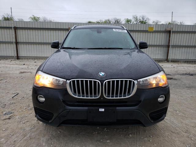 5UXWX9C50G0D87193 - 2016 BMW X3 XDRIVE28I BLACK photo 5