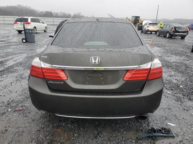 1HGCR2F8XEA117633 - 2014 HONDA ACCORD EXL GRAY photo 6