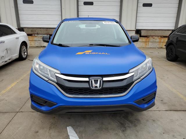 2HKRM4H31FH629005 - 2015 HONDA CR-V LX BLUE photo 5