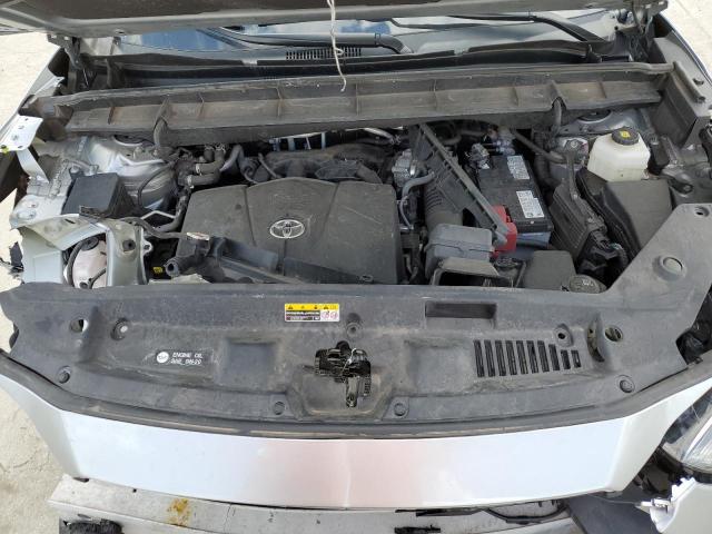 5TDGZRBH8MS546754 - 2021 TOYOTA HIGHLANDER XLE Gümüş foto 12