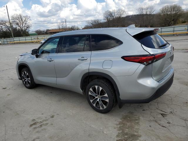 5TDGZRBH8MS546754 - 2021 TOYOTA HIGHLANDER XLE Gümüş foto 2