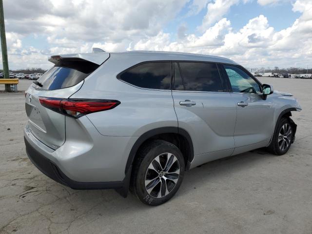 5TDGZRBH8MS546754 - 2021 TOYOTA HIGHLANDER XLE Gümüş foto 3