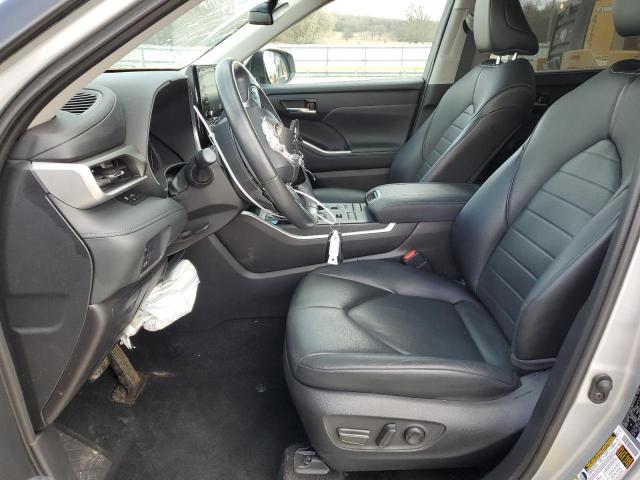5TDGZRBH8MS546754 - 2021 TOYOTA HIGHLANDER XLE Gümüş foto 7