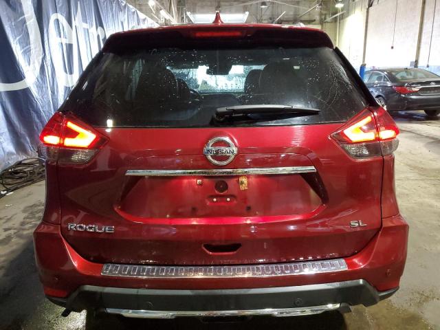 5N1AT2MT7LC736153 - 2020 NISSAN ROGUE S RED photo 6