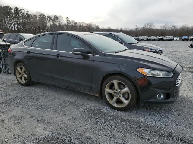 3FA6P0HD6ER281764 - 2014 FORD FUSION SE BLACK photo 4