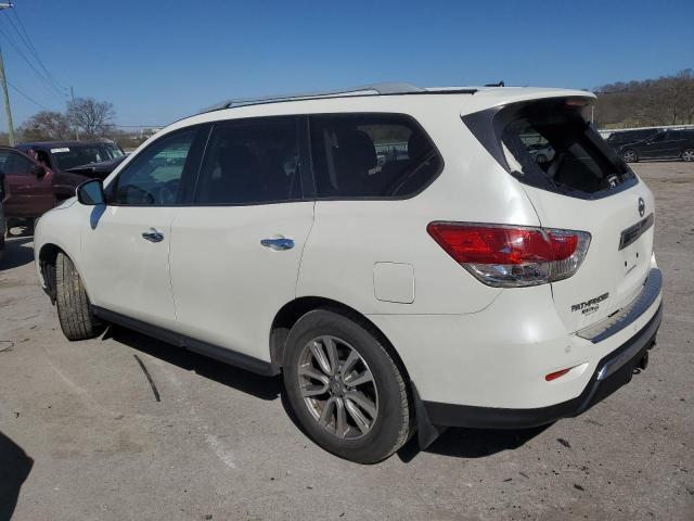 5N1AR2MN3FC619996 - 2015 NISSAN PATHFINDER S 白色 照片 2