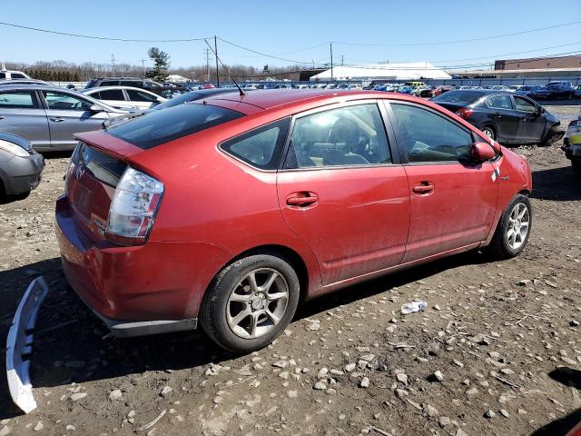 JTDKB20U287725460 - 2008 TOYOTA PRIUS RED photo 3