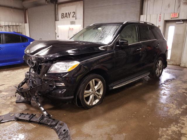 4JGDA5HB3FA493754 - 2015 MERCEDES-BENZ ML 350 4MATIC BLACK photo 1
