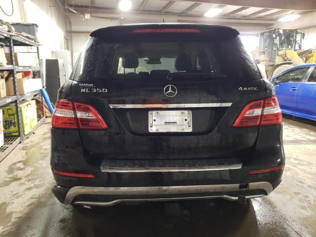 4JGDA5HB3FA493754 - 2015 MERCEDES-BENZ ML 350 4MATIC BLACK photo 6