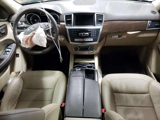 4JGDA5HB3FA493754 - 2015 MERCEDES-BENZ ML 350 4MATIC BLACK photo 8