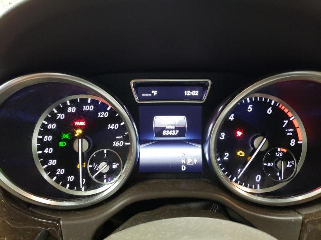 4JGDA5HB3FA493754 - 2015 MERCEDES-BENZ ML 350 4MATIC BLACK photo 9