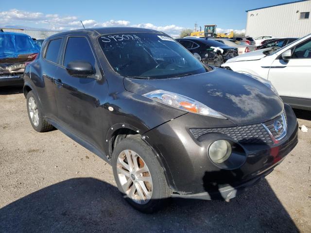 JN8AF5MR6CT107635 - 2012 NISSAN JUKE S GRAY photo 4