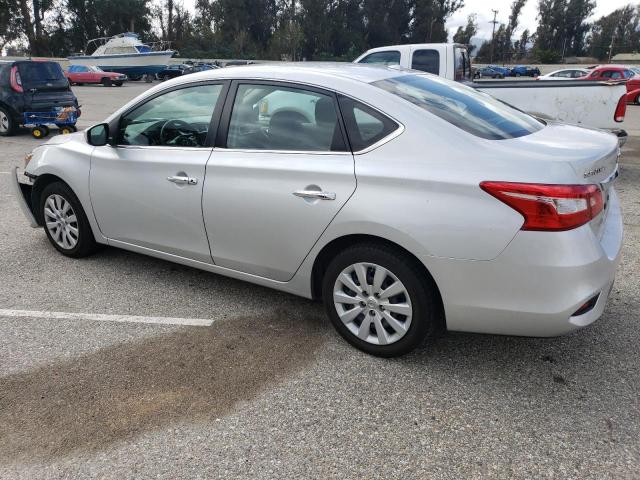 3N1AB7AP5HY323001 - 2017 NISSAN SENTRA S SILVER photo 2