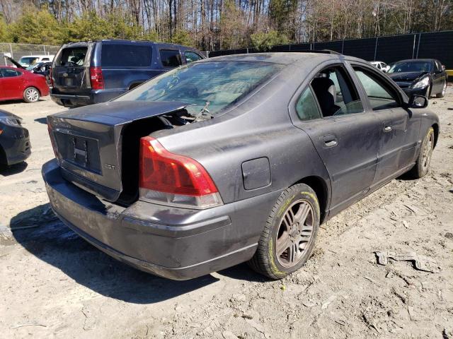 YV1RS592862550458 - 2006 VOLVO S60 2.5T GRAY photo 3
