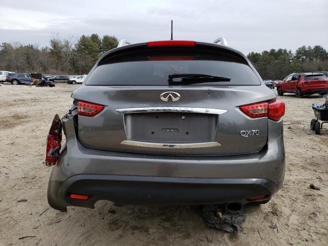 JN8CS1MW2EM410475 - 2014 INFINITI QX70 GRAY photo 6