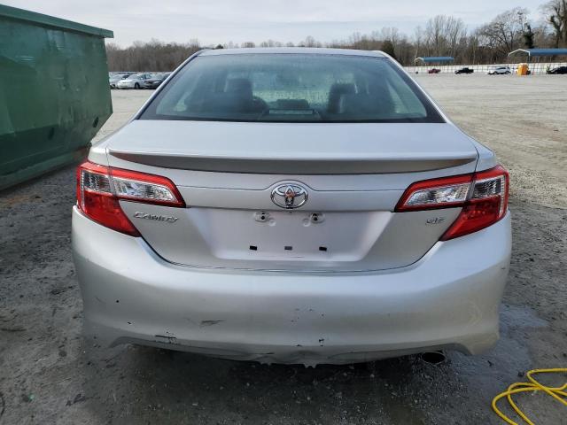 4T1BF1FK5DU207287 - 2013 TOYOTA CAMRY L SILVER photo 6