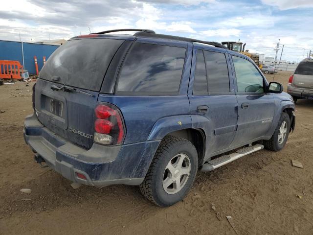 1GNDT13S832221695 - 2003 CHEVROLET TRAILBLAZE BLUE photo 3