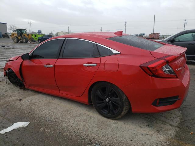 2HGFC1F93GH630986 - 2016 HONDA CIVIC TOURING RED photo 2