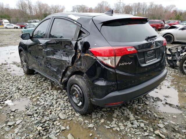 3CZRU6H58MM714597 - 2021 HONDA HR-V EX BLACK photo 2