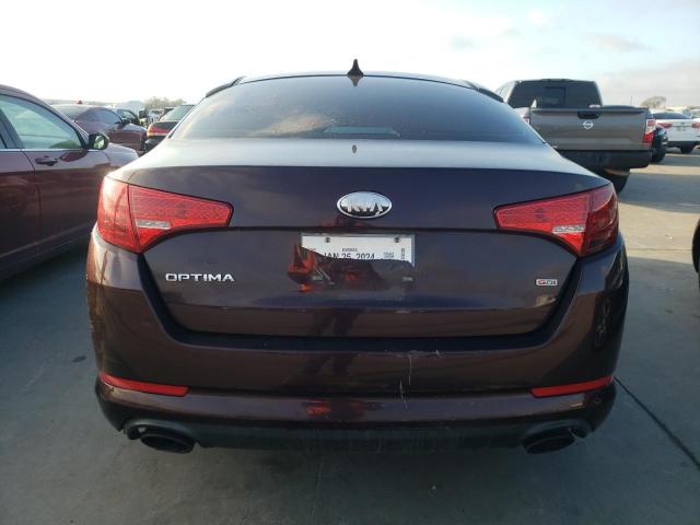 5XXGM4A73DG246745 - 2013 KIA OPTIMA LX MAROON photo 6