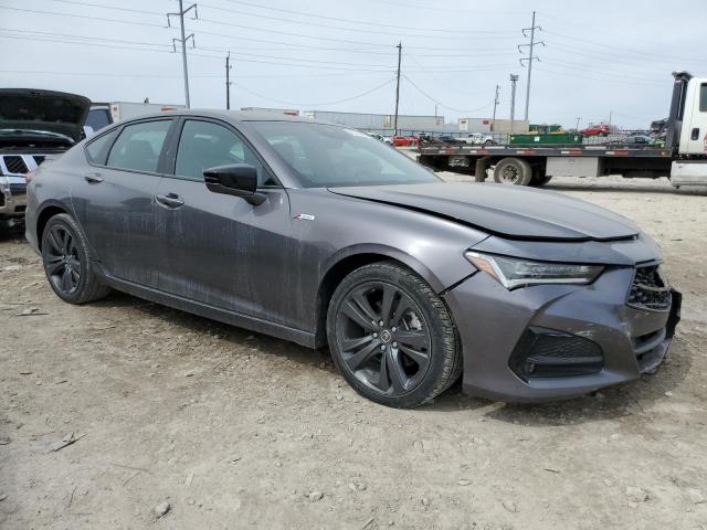 19UUB5F5XMA007664 - 2021 ACURA TLX TECH A 灰色 照片 4