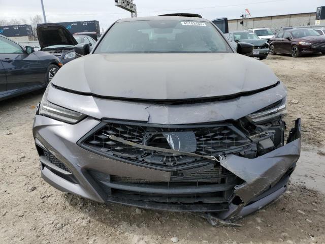 19UUB5F5XMA007664 - 2021 ACURA TLX TECH A 灰色 照片 5