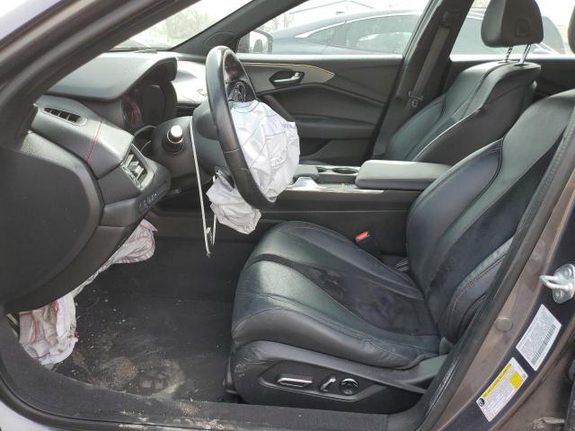 19UUB5F5XMA007664 - 2021 ACURA TLX TECH A 灰色 照片 7