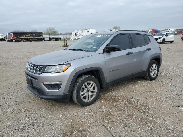 3C4NJCAB5JT286145 - 2018 JEEP COMPASS SPORT GRAY photo 1