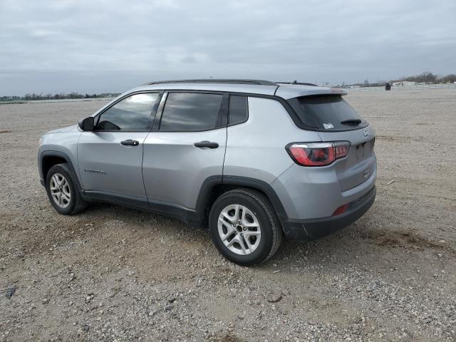 3C4NJCAB5JT286145 - 2018 JEEP COMPASS SPORT GRAY photo 2