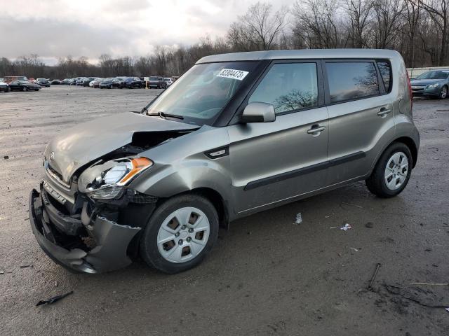 KNDJT2A55D7618235 - 2013 KIA SOUL GRAY photo 1