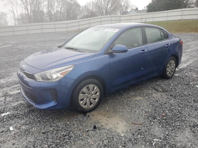 3KPA24AB5KE201473 - 2019 KIA RIO S BLUE photo 1