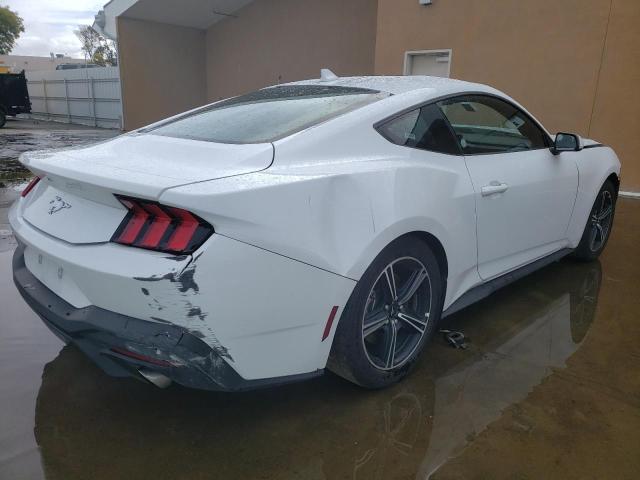 1FA6P8TH2R5107949 - 2024 FORD MUSTANG WHITE photo 3