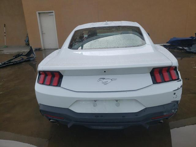 1FA6P8TH2R5107949 - 2024 FORD MUSTANG WHITE photo 6