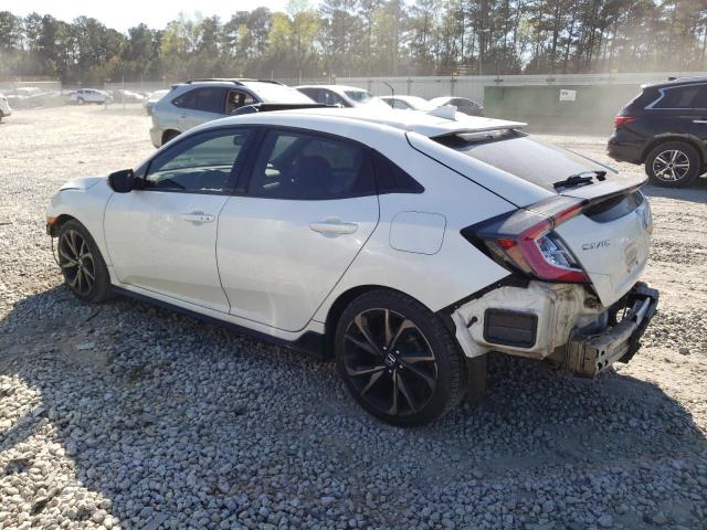 SHHFK7H99HU226307 - 2017 HONDA CIVIC SPORT TOURING WHITE photo 2