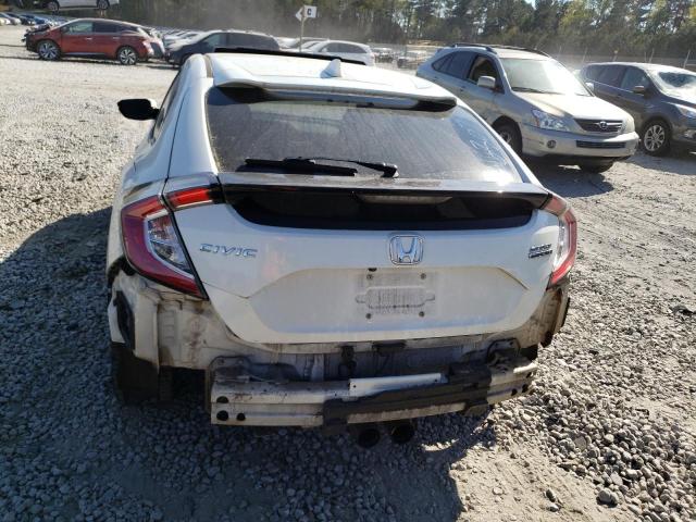 SHHFK7H99HU226307 - 2017 HONDA CIVIC SPORT TOURING WHITE photo 6